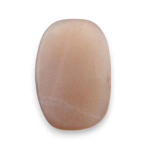 Peach moonstone carved cabochon 24x16 mm no 94 Peach moonstone carved cabochon 24x16 mm no 94