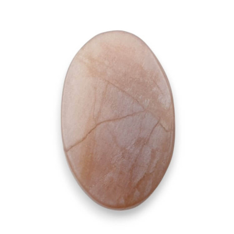Peach moonstone carved cabochon 25x16 mm no 83 Peach moonstone carved cabochon 25x16 mm no 83