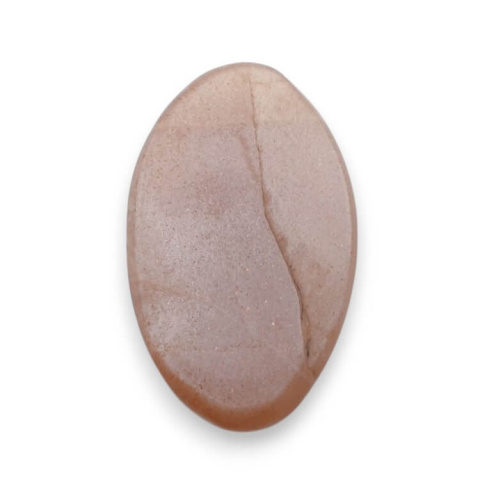 Peach moonstone carved cabochon 26x16 mm no 91 Peach moonstone carved cabochon 26x16 mm no 91