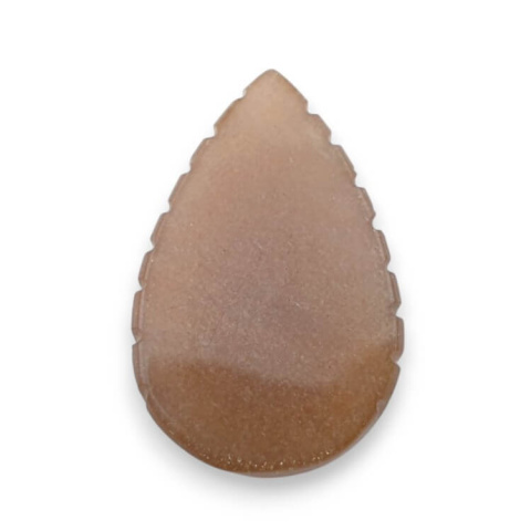 Moonstone peach cabochon carving 26x17 mm no 36 Moonstone peach cabochon carving 26x17 mm no 36