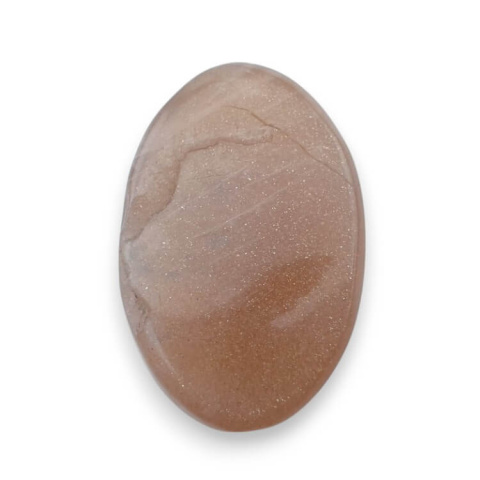 Peach moonstone carved cabochon 26x17 mm no 42 Peach moonstone carved cabochon 26x17 mm no 42
