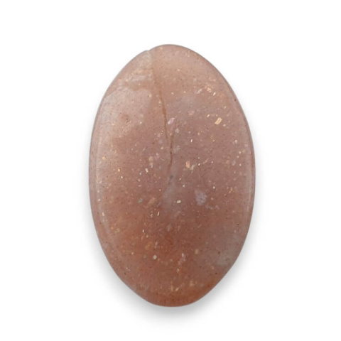 Moonstone peach cabochon carving 27x17 mm no 77 Moonstone peach cabochon carving 27x17 mm no 77