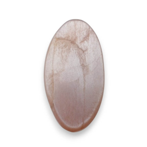 Peach moonstone carved cabochon 28x15 mm no 33 Peach moonstone carved cabochon 28x15 mm no 33