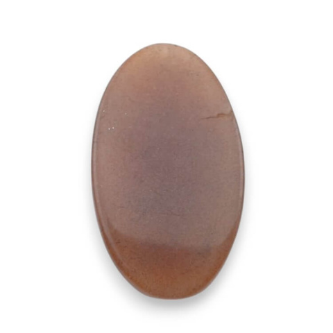 Peach moonstone carved cabochon 29x18 mm no 40 Peach moonstone carved cabochon 29x18 mm no 40