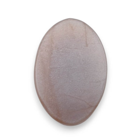 Peach moonstone carved cabochon 29x19 mm no 74 Peach moonstone carved cabochon 29x19 mm no 74