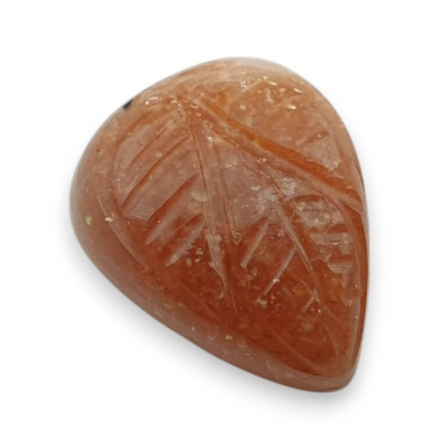 Kamień słoneczny kaboszon carving 18x15 mm nr 48 Kamień słoneczny kaboszon carving 18x15 mm nr 48
