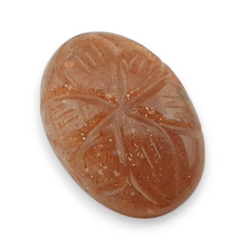 Sunstone cabochon carving 21x15 mm no. 15 Sunstone cabochon carving 21x15 mm no. 15