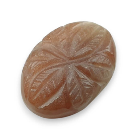 Sunstone cabochon carving 21x15 mm no 42 Sunstone cabochon carving 21x15 mm no 42