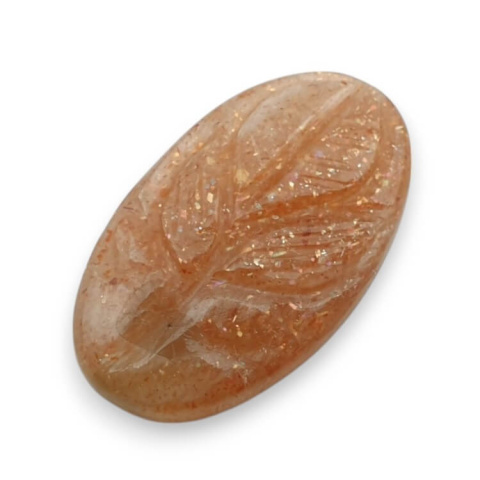 Sunstone carved cabochon 23x14 mm no 49 Sunstone carved cabochon 23x14 mm no 49