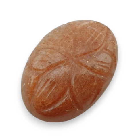 Sunstone cabochon carving 23x16 mm no 32 Sunstone cabochon carving 23x16 mm no 32