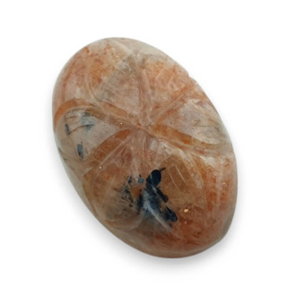 Kamień słoneczny kaboszon carving 24x16 mm nr 13
