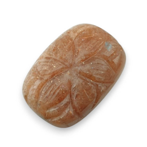 Sunstone carved cabochon 25x17 mm no 2 Sunstone carved cabochon 25x17 mm no 2