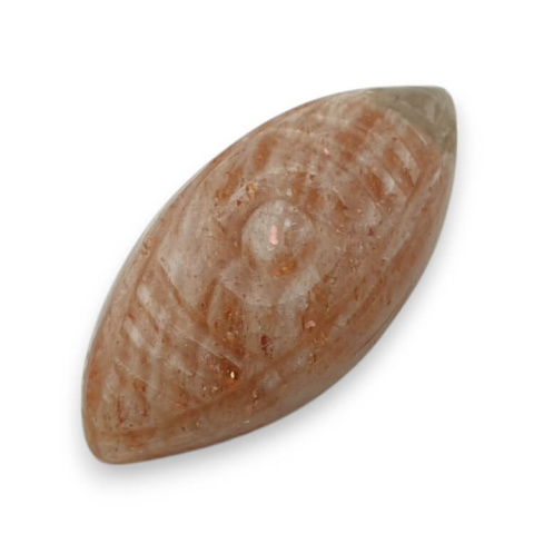 Sunstone cabochon carving 27x13 mm no. 46 Sunstone cabochon carving 27x13 mm no. 46