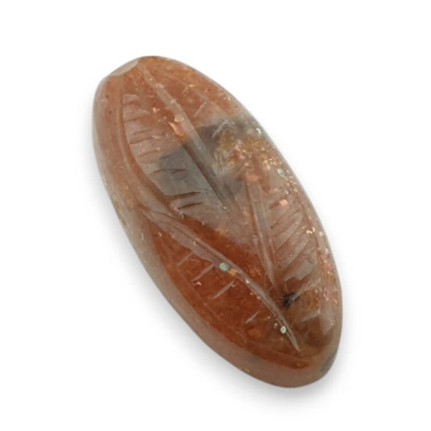 Sunstone cabochon carving 28x13 mm no 44 Sunstone cabochon carving 28x13 mm no 44