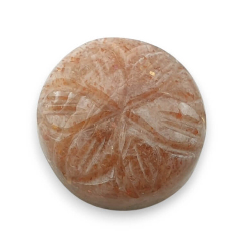 Sunstone cabochon carving fi 20 mm no 43 Sunstone cabochon carving fi 20 mm no 43