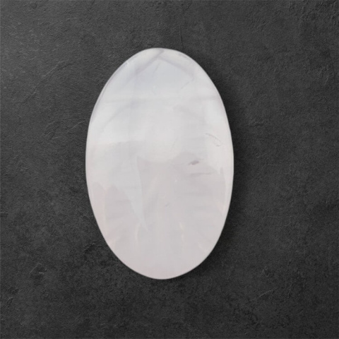 Pink quartz carved cabochon 26x17 mm no 51 Pink quartz carved cabochon 26x17 mm no 51