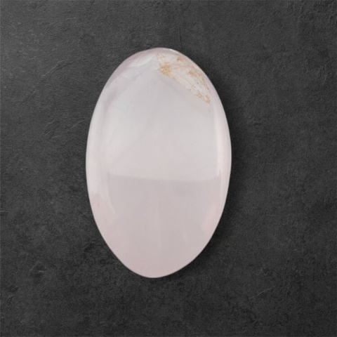 Rose quartz cabochon carving 27x16 mm no 47 Rose quartz cabochon carving 27x16 mm no 47
