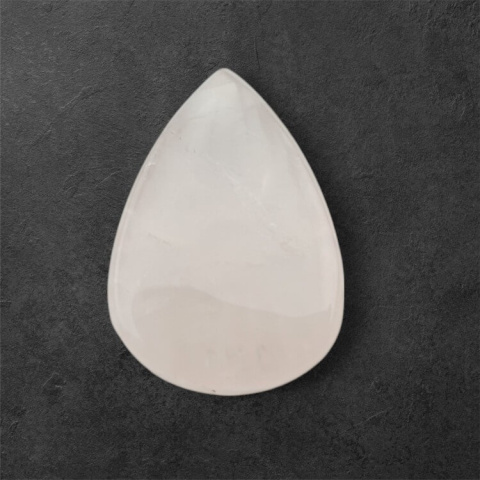 Pink quartz carved cabochon 28x19 mm no 9 Pink quartz carved cabochon 28x19 mm no 9