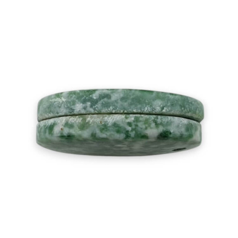 Wood agate pair of cabochons with hole 23x15 mm no. P715 Wood agate pair of cabochons with hole 23x15 mm no. P715