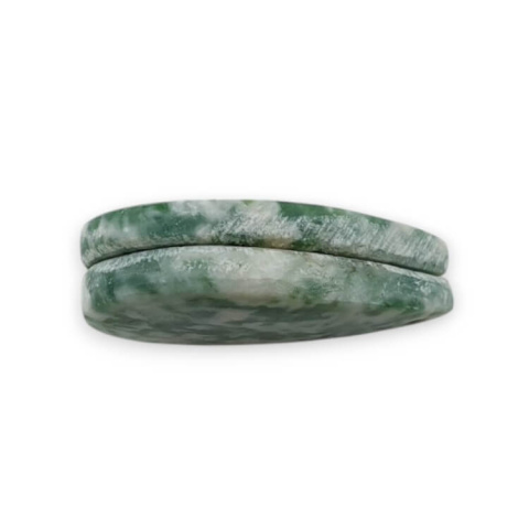 Tree agate pair of cabochons with hole 24x14 mm no P720 Tree agate pair of cabochons with hole 24x14 mm no P720