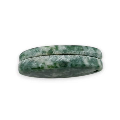 Tree agate pair of cabochons with hole 25x12 mm no. P729 Tree agate pair of cabochons with hole 25x12 mm no. P729