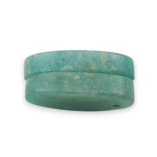 Amazonite pair of 21x12 mm hole cabochons no. P910