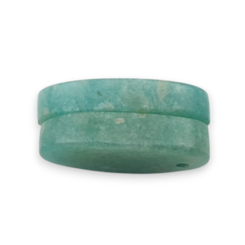 Amazonite pair of cabochons with hole 21x12 mm no P910 Amazonite pair of cabochons with hole 21x12 mm no P910