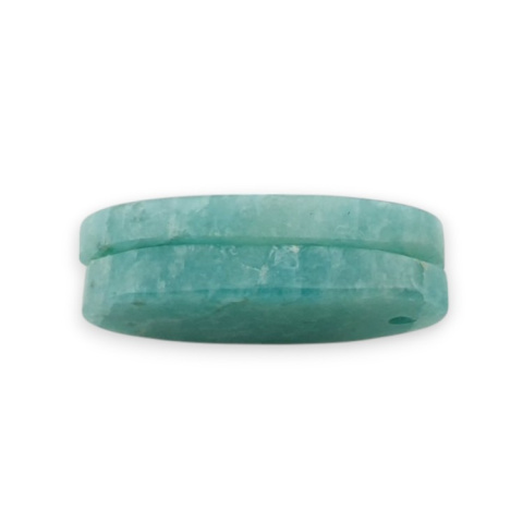 Amazonite pair of cabochons with hole 23x11 mm no. P905 Amazonite pair of cabochons with hole 23x11 mm no. P905