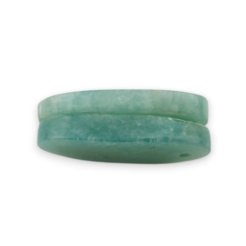 Amazonite pair of cabochons with hole 24x12 mm no. P907 Amazonite pair of cabochons with hole 24x12 mm no. P907