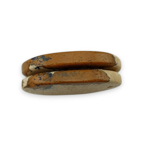 Landscape jasper pair of cabochons with hole 24x13 mm no. P761 Landscape jasper pair of cabochons with hole 24x13 mm no. P761
