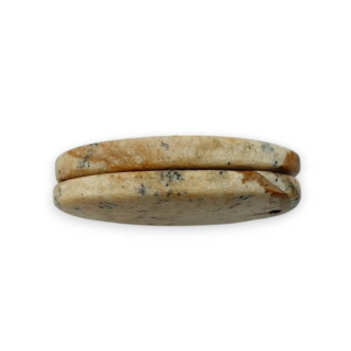Jasper landscape pair of cabochons with hole 26x13 mm no. P748