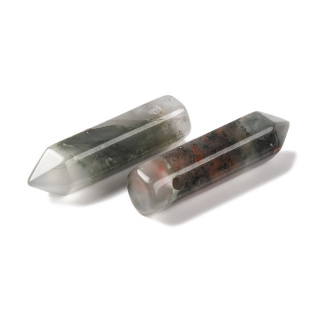 African icicle faceted icicle with hole 30-33 mm 1 pc.