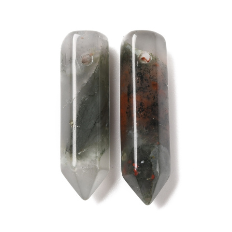 African icicle faceted icicle with hole 30-33 mm 1 pc. African icicle faceted icicle with hole 30-33 mm 1 pc.