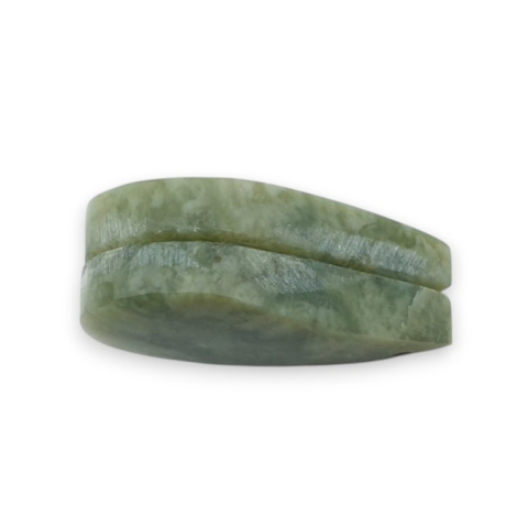 Serpentinite pair of cabochons with hole 27x16 mm no. P903 Serpentinite pair of cabochons with hole 27x16 mm no. P903