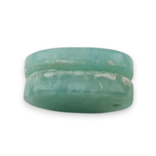 Amazonite pair of cabochons with hole 19x11 mm no. P928