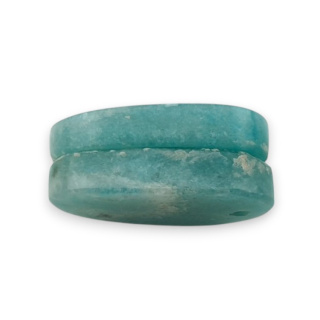 Amazonite pair of 21x12 mm hole cabochons no. P914