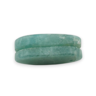 Amazonite pair of cabochons with hole 22x13 mm no. P927
