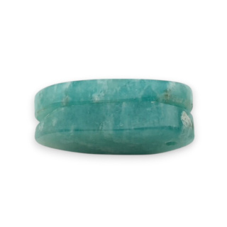 Amazonite pair of cabochons with hole 23x12 mm no. P939