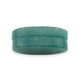 Amazonite pair of cabochons with hole 24x13 mm no. P934
