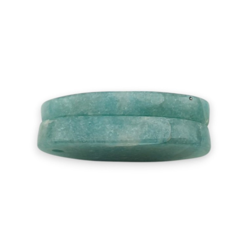 Amazonite pair of cabochons with hole 25x13 mm no. P931 Amazonite pair of cabochons with hole 25x13 mm no. P931