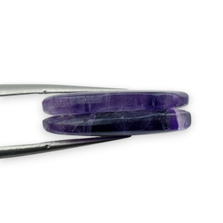 Ametyst para kaboszonów z dziurką 23x12 mm nr R95