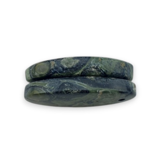 Jasper cambaba pair of cabochons with hole 23x12 mm no P991