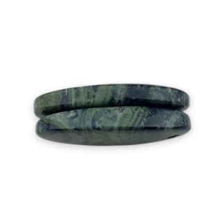 Jasper cambaba pair of cabochons with hole 23x13 mm no P969