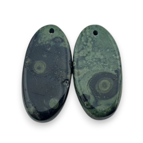 Jasper cambaba pair of cabochons with hole 24x12 mm no P993 Jasper cambaba pair of cabochons with hole 24x12 mm no P993