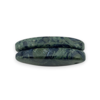 Jasper cambaba pair of cabochons with hole 24x12 mm no P999