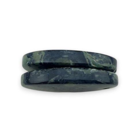 Jaspis kambaba para kaboszonów z dziurką 24x13 mm nr R4 Jaspis kambaba para kaboszonów z dziurką 24x13 mm nr R4