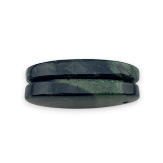 Jasper cambaba pair of cabochons with hole 26x13 mm no P973