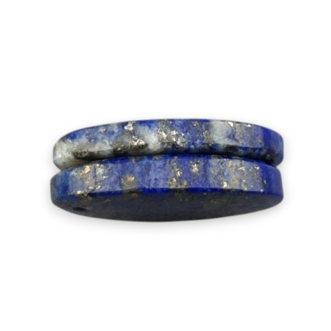 Lapis lazuli pair of cabochons with hole 21x13 mm no R24 Lapis lazuli pair of cabochons with hole 21x13 mm no R24