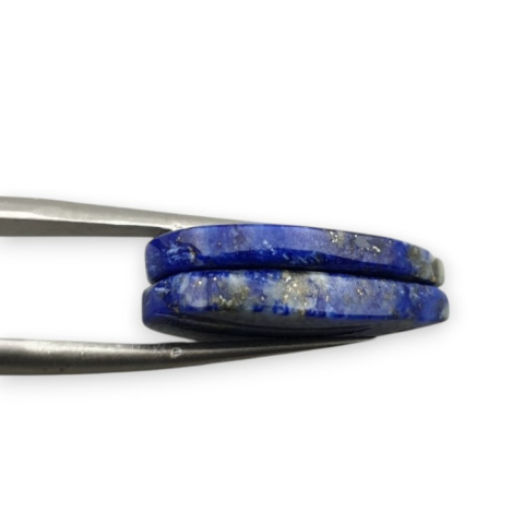 Lapis lazuli pair of cabochons with hole 21x13 mm no R47 Lapis lazuli pair of cabochons with hole 21x13 mm no R47
