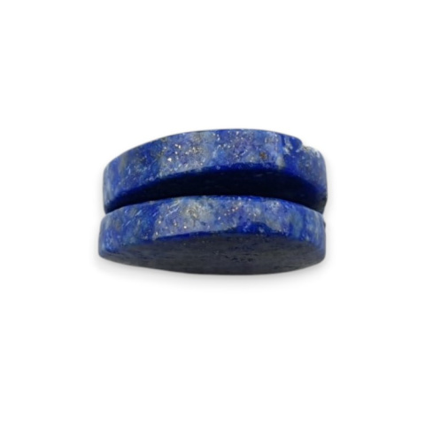 Lapis lazuli pair of cabochons with hole 21x21 mm no R18 Lapis lazuli pair of cabochons with hole 21x21 mm no R18